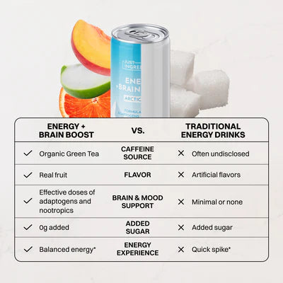 arctic beast energy + brain boost, single can