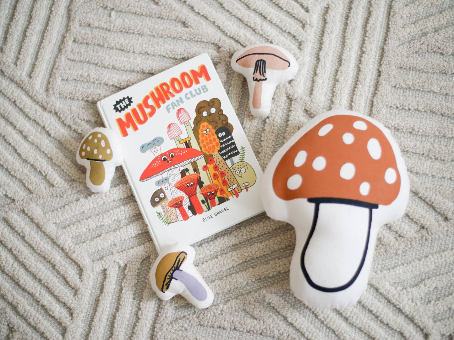 mini mushroom set | canvas | interactive plan