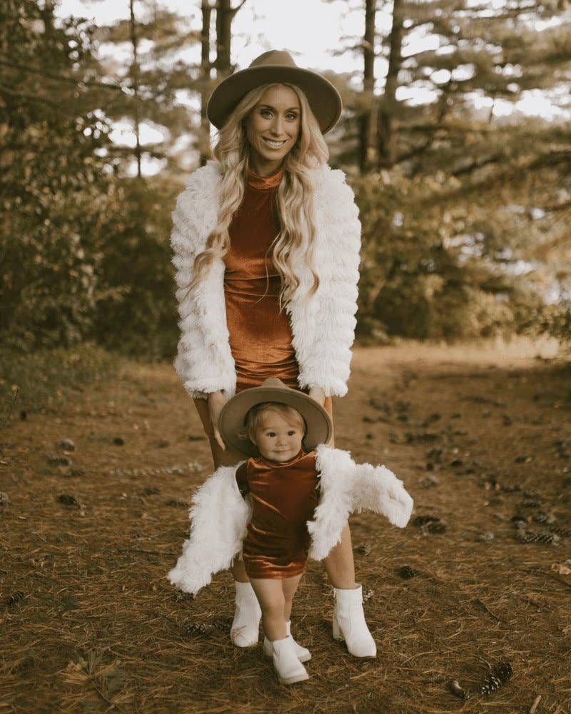 fatima faux shag layered jacket - ivory - Ivory Soul