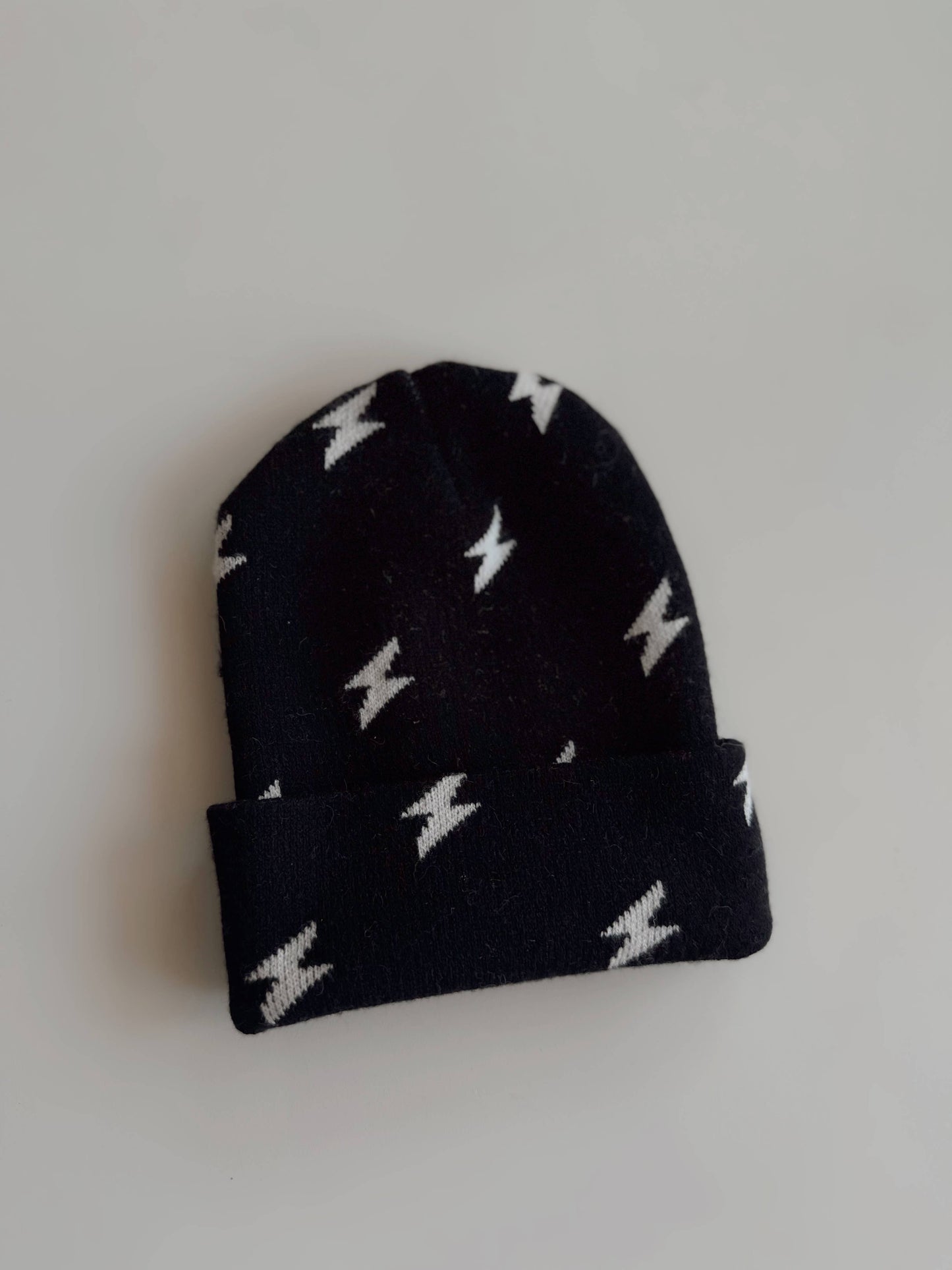 black lightning | beanie - Ivory Soul