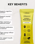 energy + brain boost lemonade stick