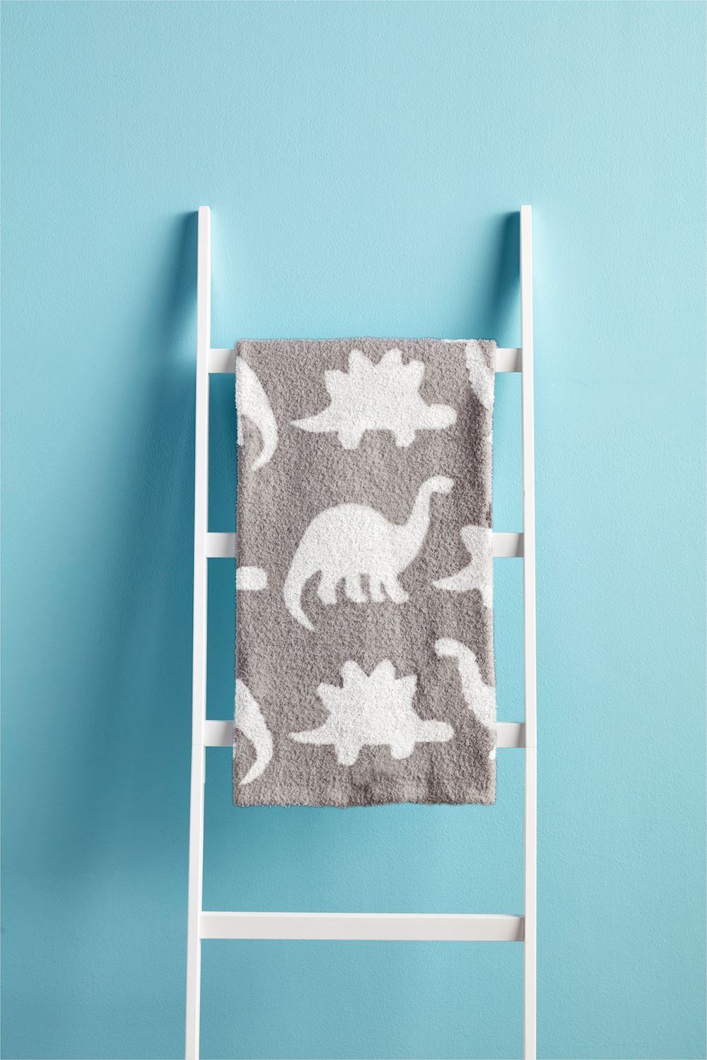 chenille dino blanket