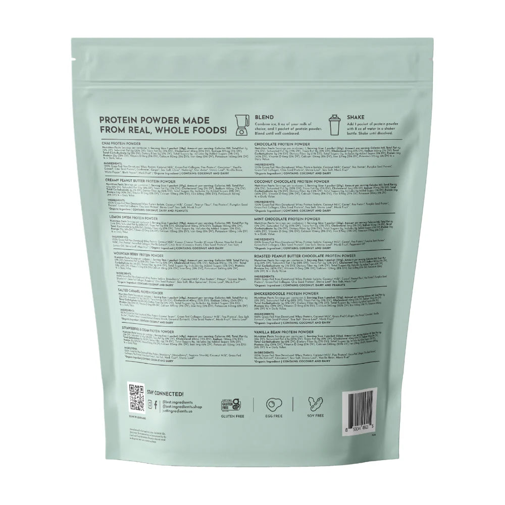 protein powder sample pack - 12 flavors