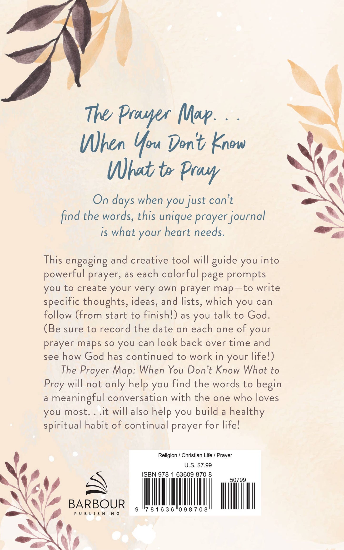 the prayer map: when you don't know what to pray