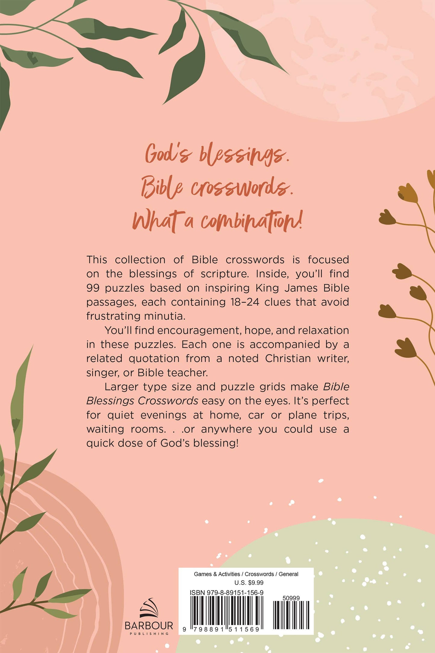 bible blessings crosswords