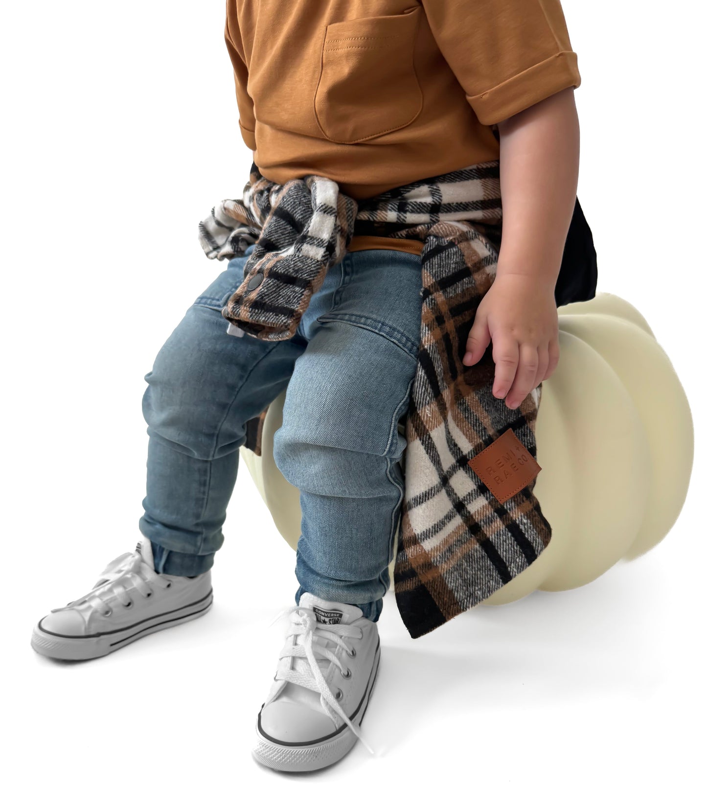 BAMBOO POCKET TEE - CARAMEL - Ivory Soul