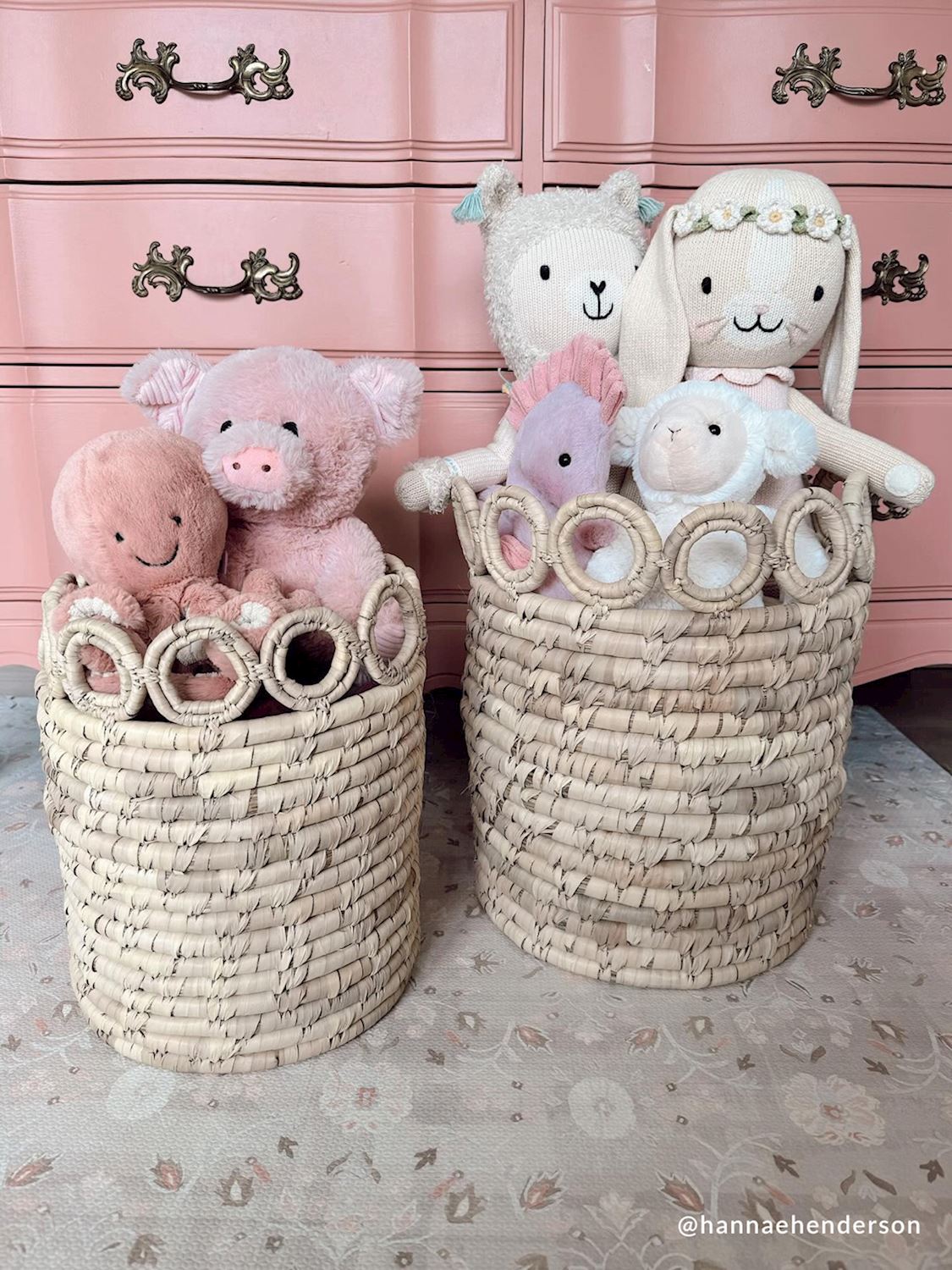 large circle rim basket