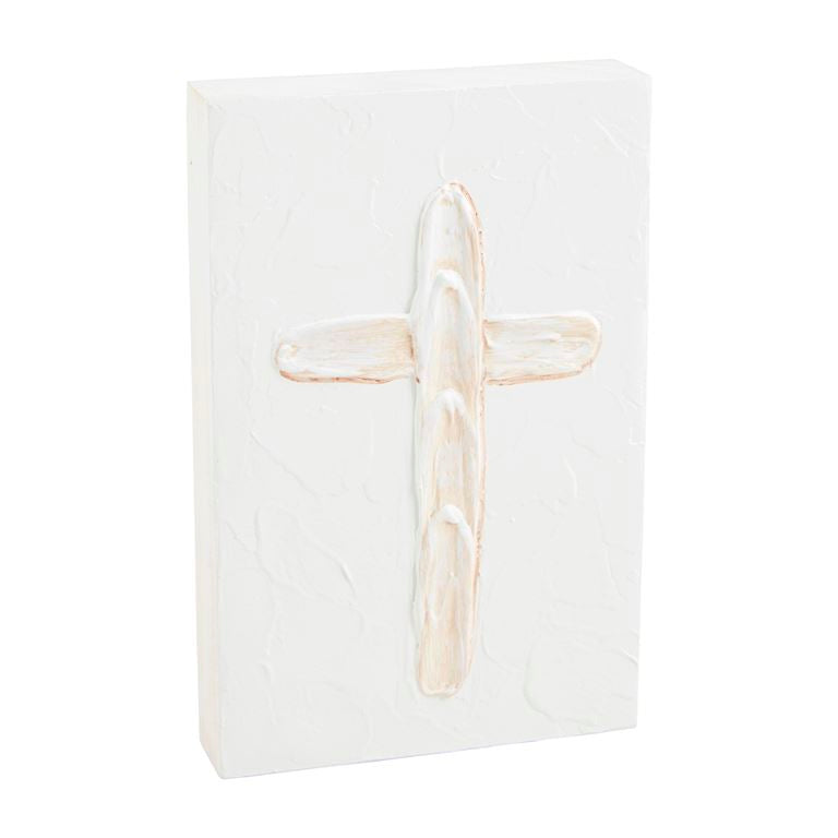 painted christmas plaque - Ivory Soul