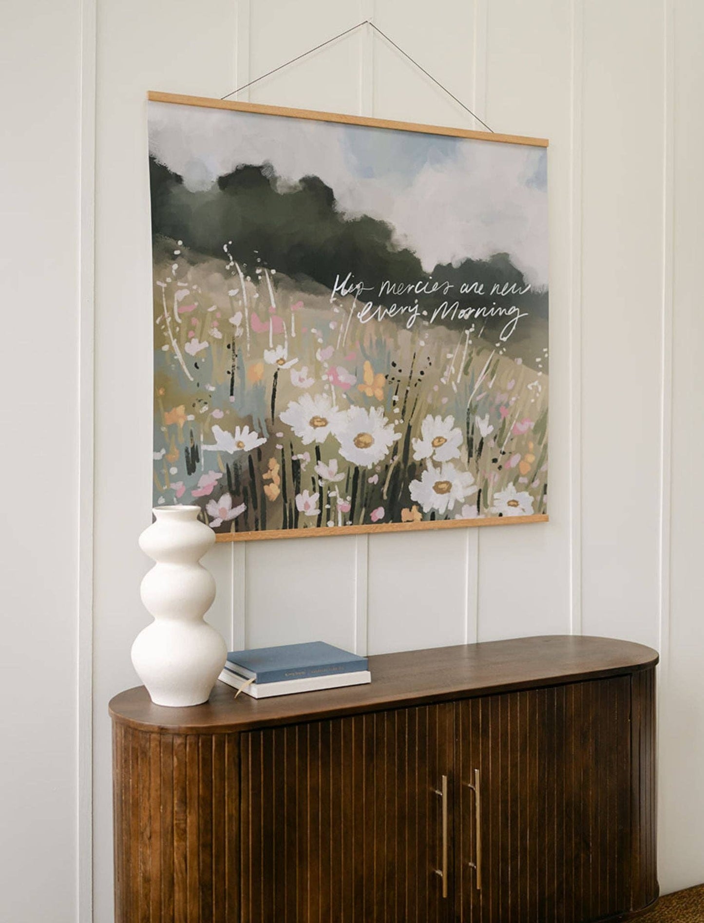 his mercies are new | large poster