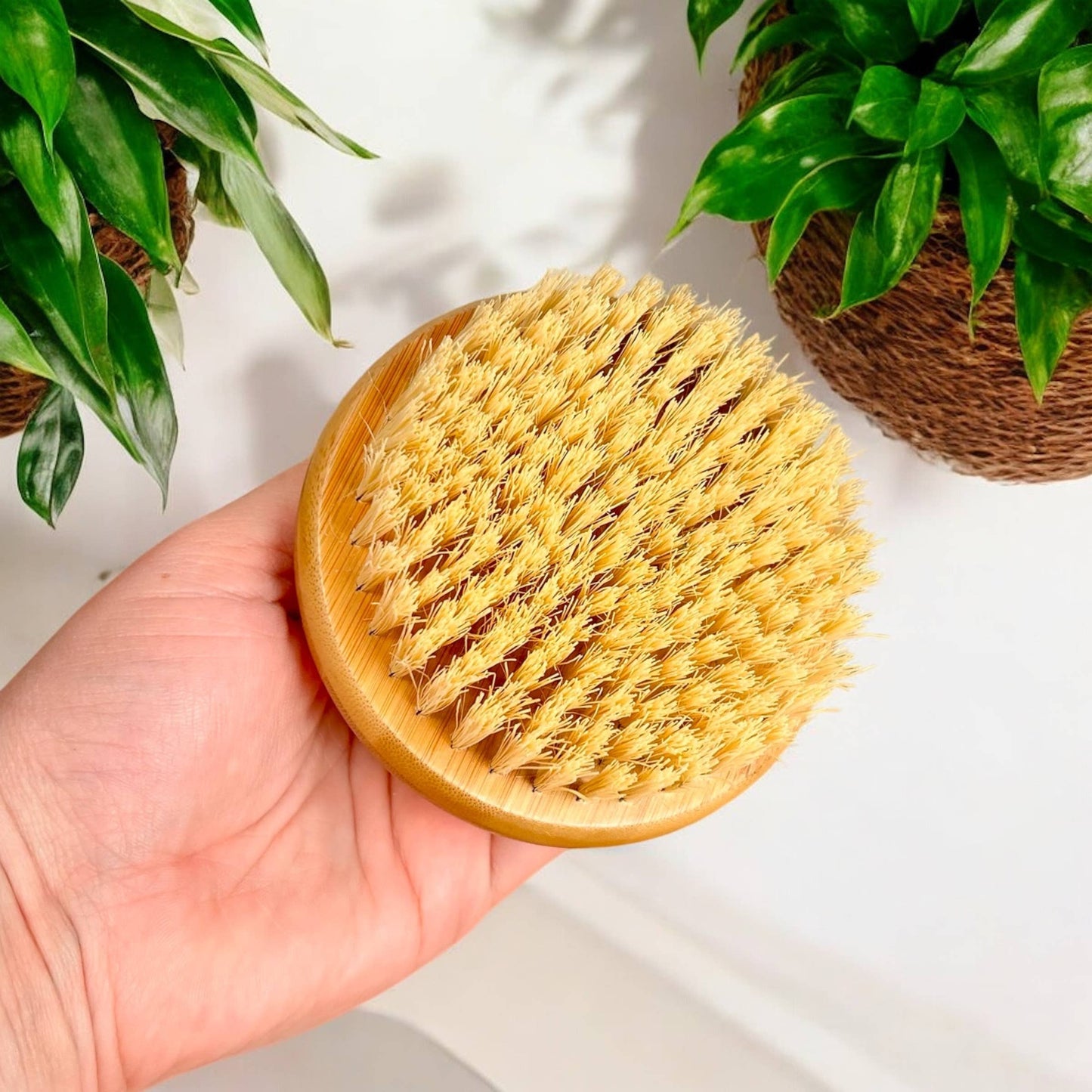 bamboo body dry brush