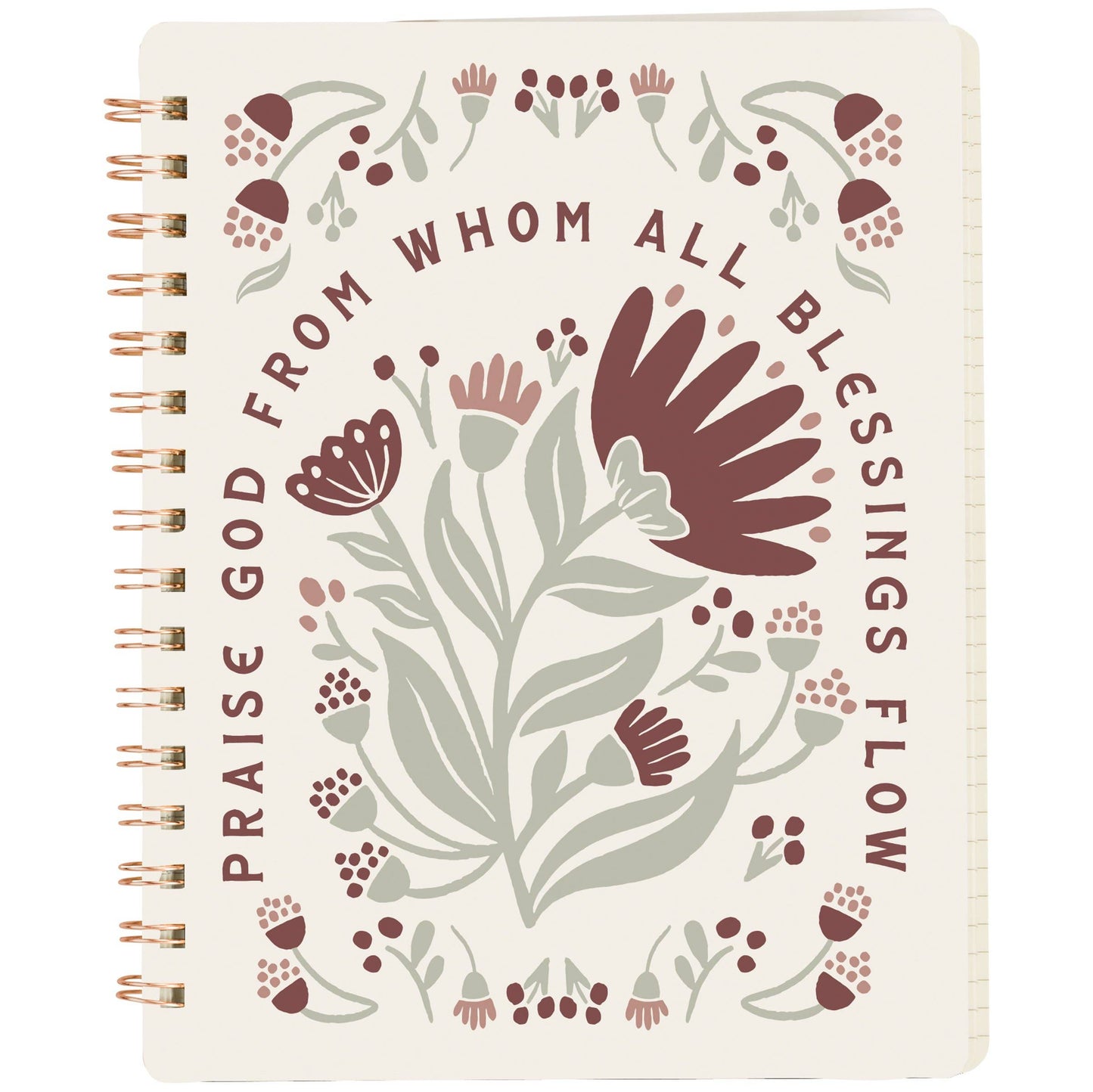 praise God spiral notebook