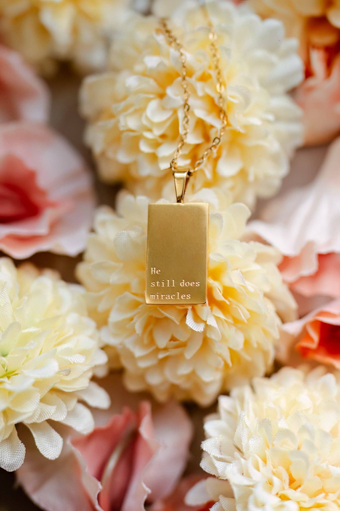 18kt gold he still does miracles