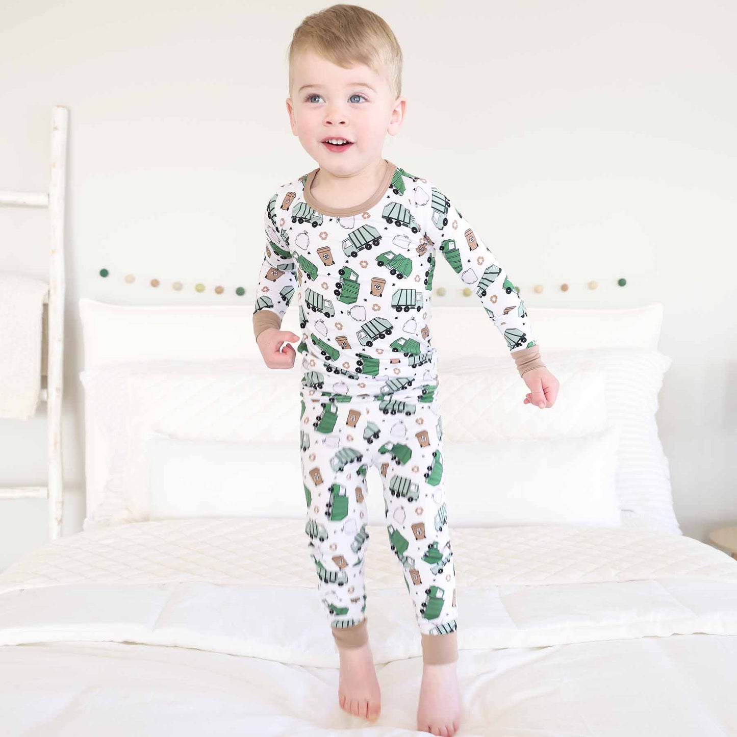 clean up crew two piece pajama set
