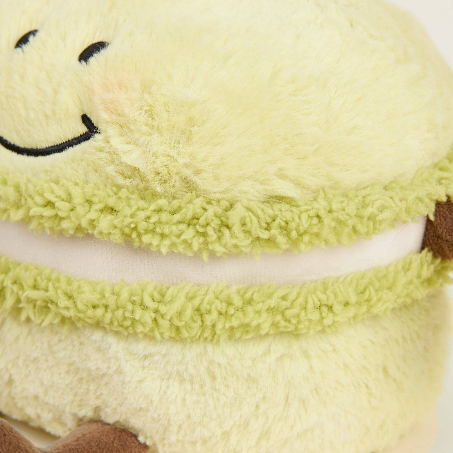 green macaroon warmie