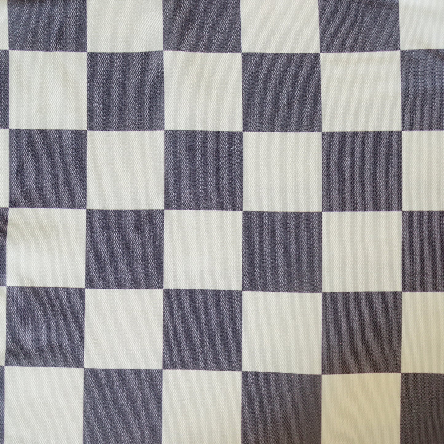 Black Check IKEA Antilop Cushion Cover - Ivory Soul