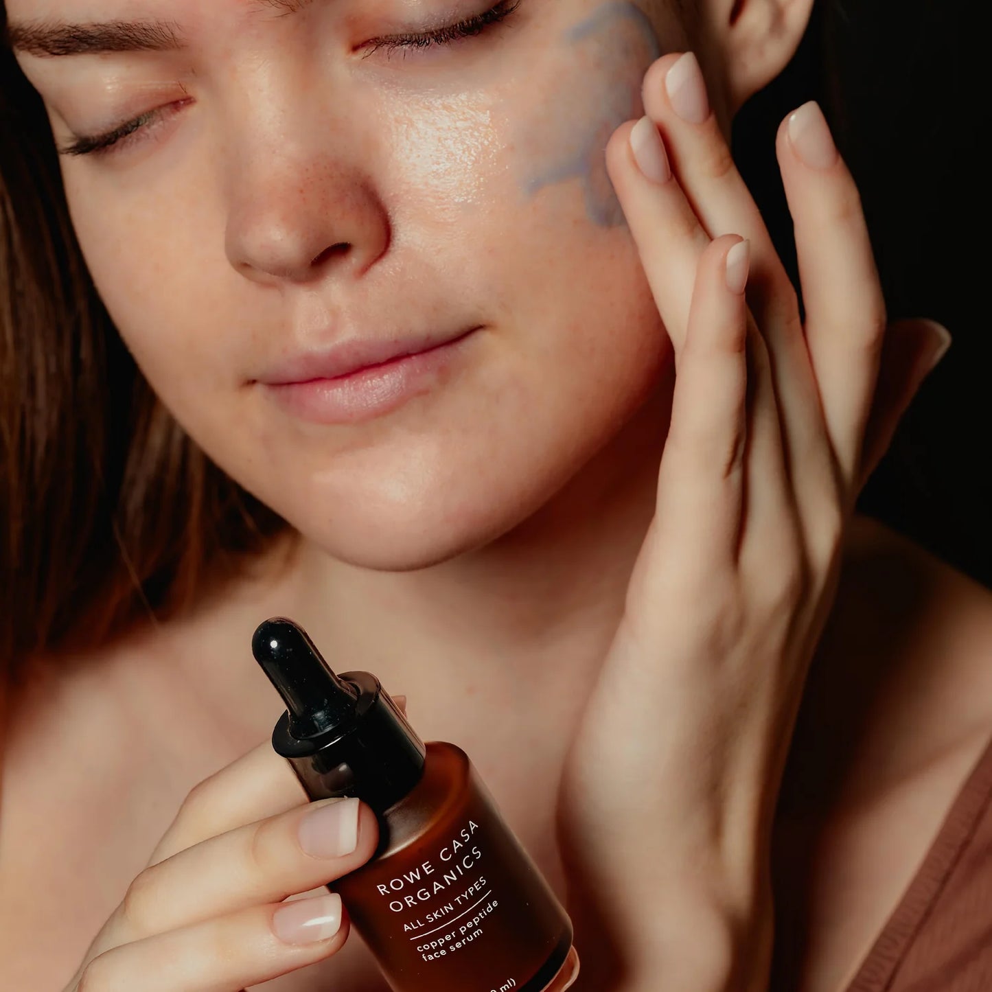 copper peptide face serum