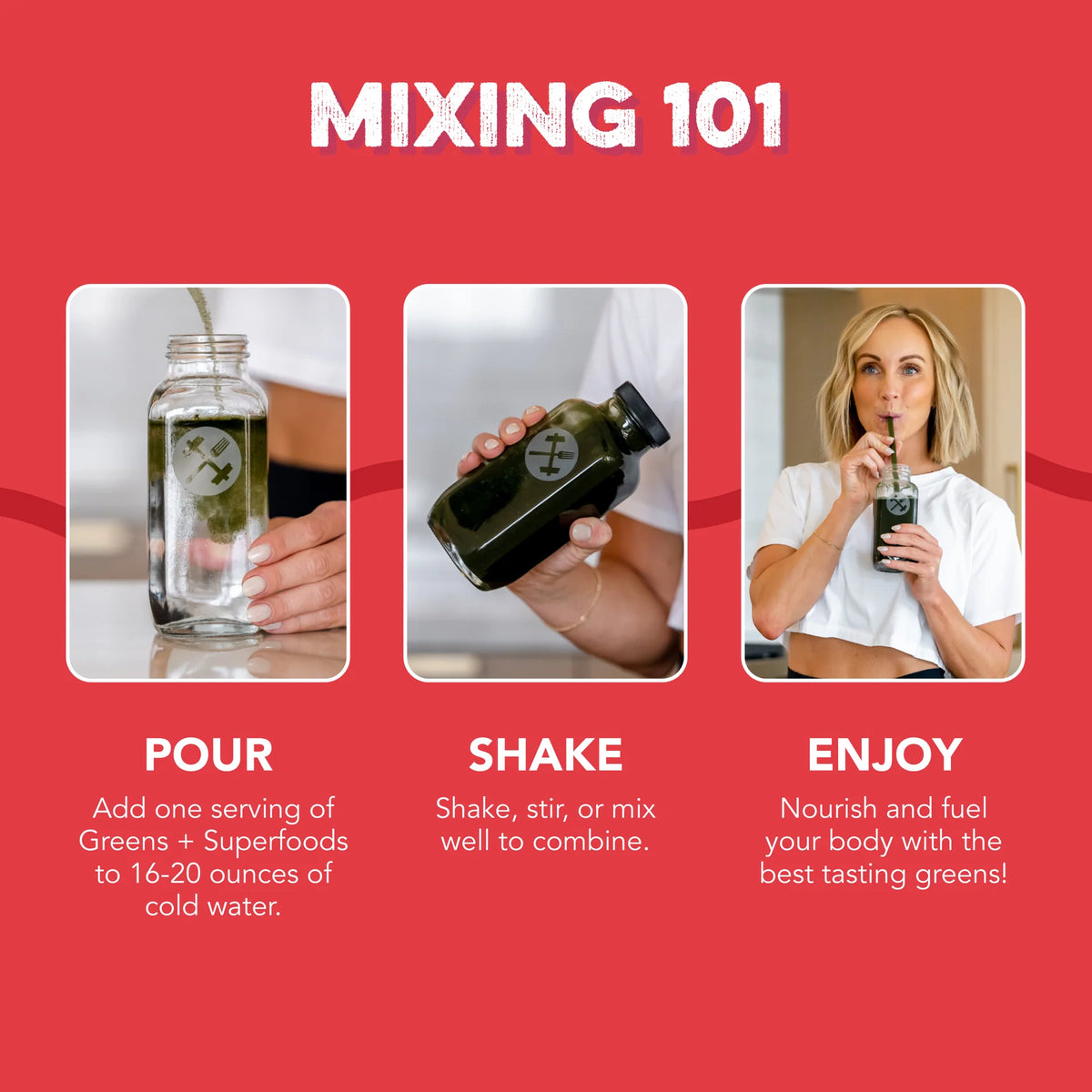 cherry limeade super greens mix | 30 servings