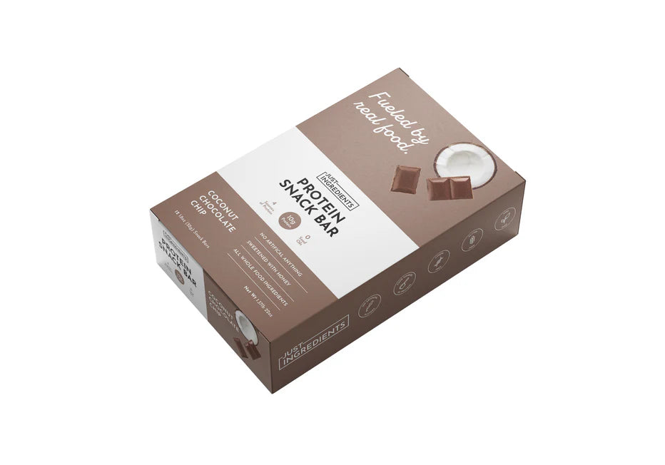 protein snack bars - coconut chocolate chip