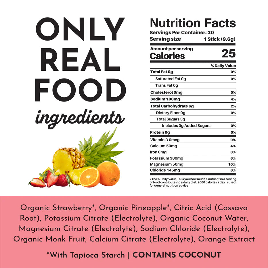 fruit punch electrolytes - single serving