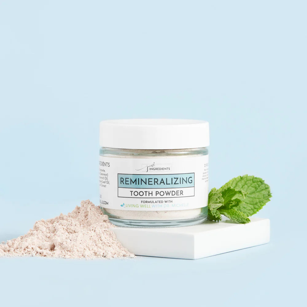 remineralizing tooth powder -mint - Ivory Soul