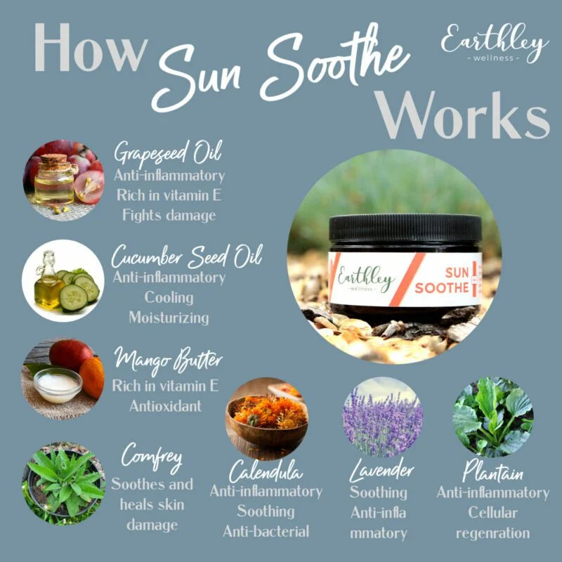 sun soothe - to smooth red, sunburned skin - Ivory Soul