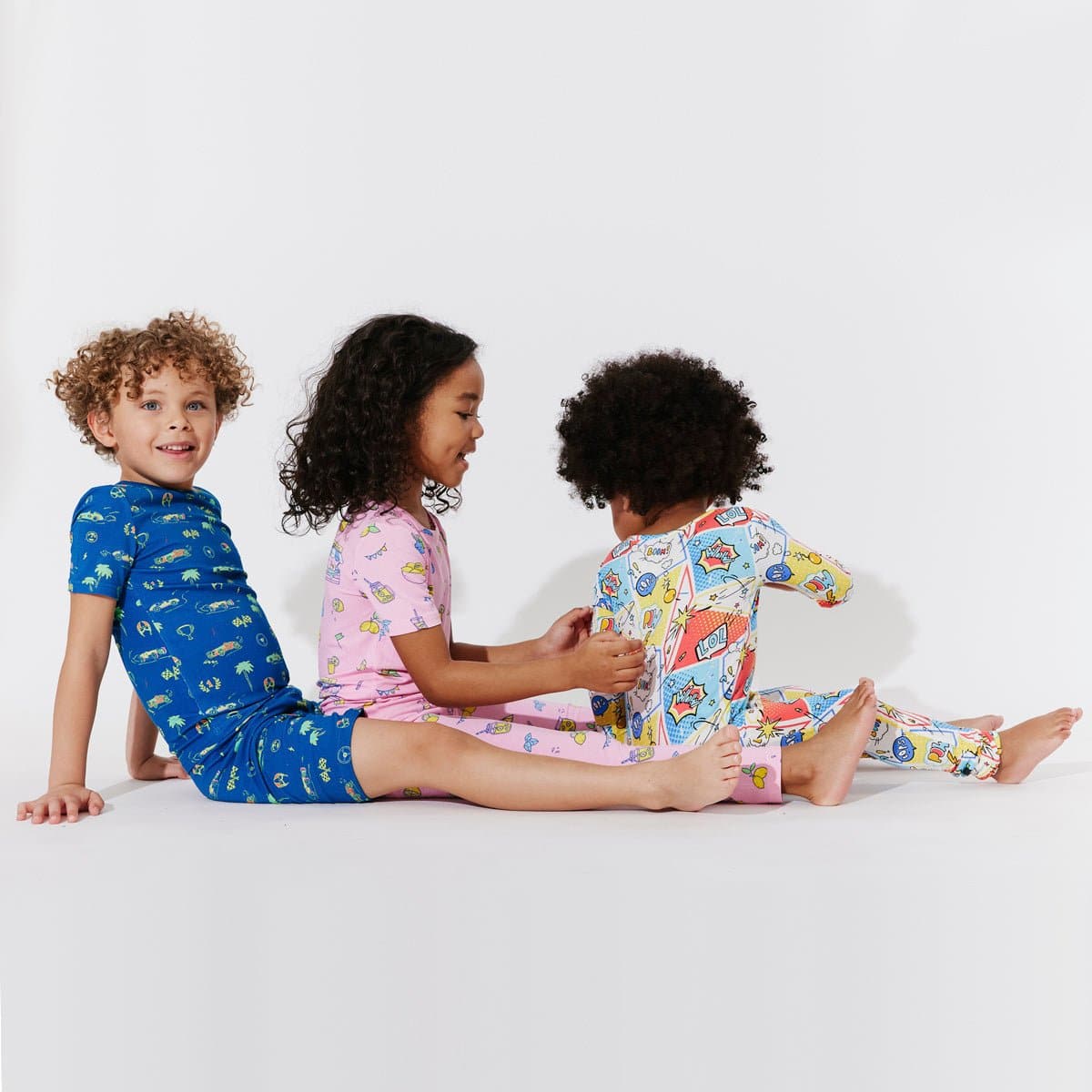 Comic Hero Bamboo Convertible Footie - Ivory Soul