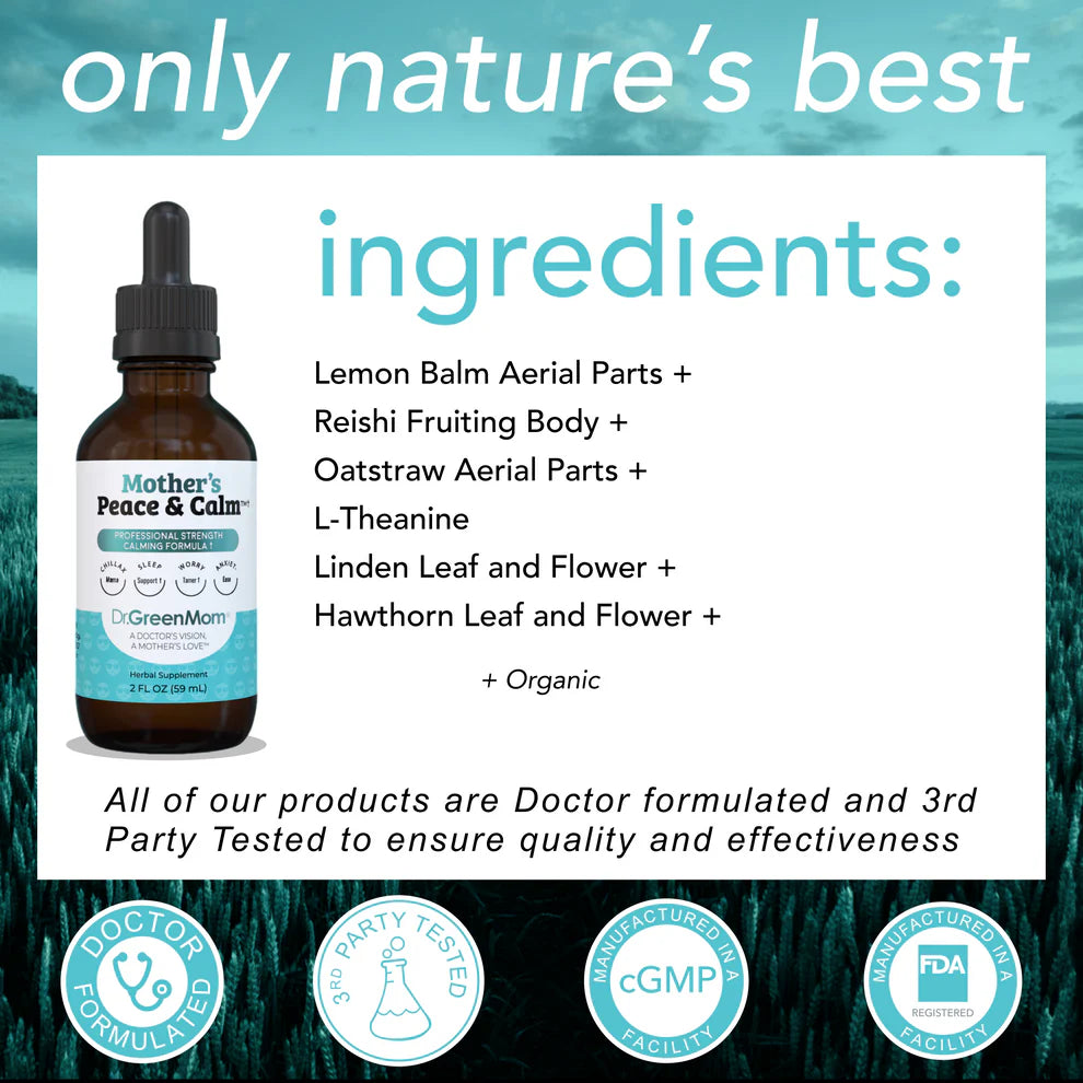 mother's peace + calm