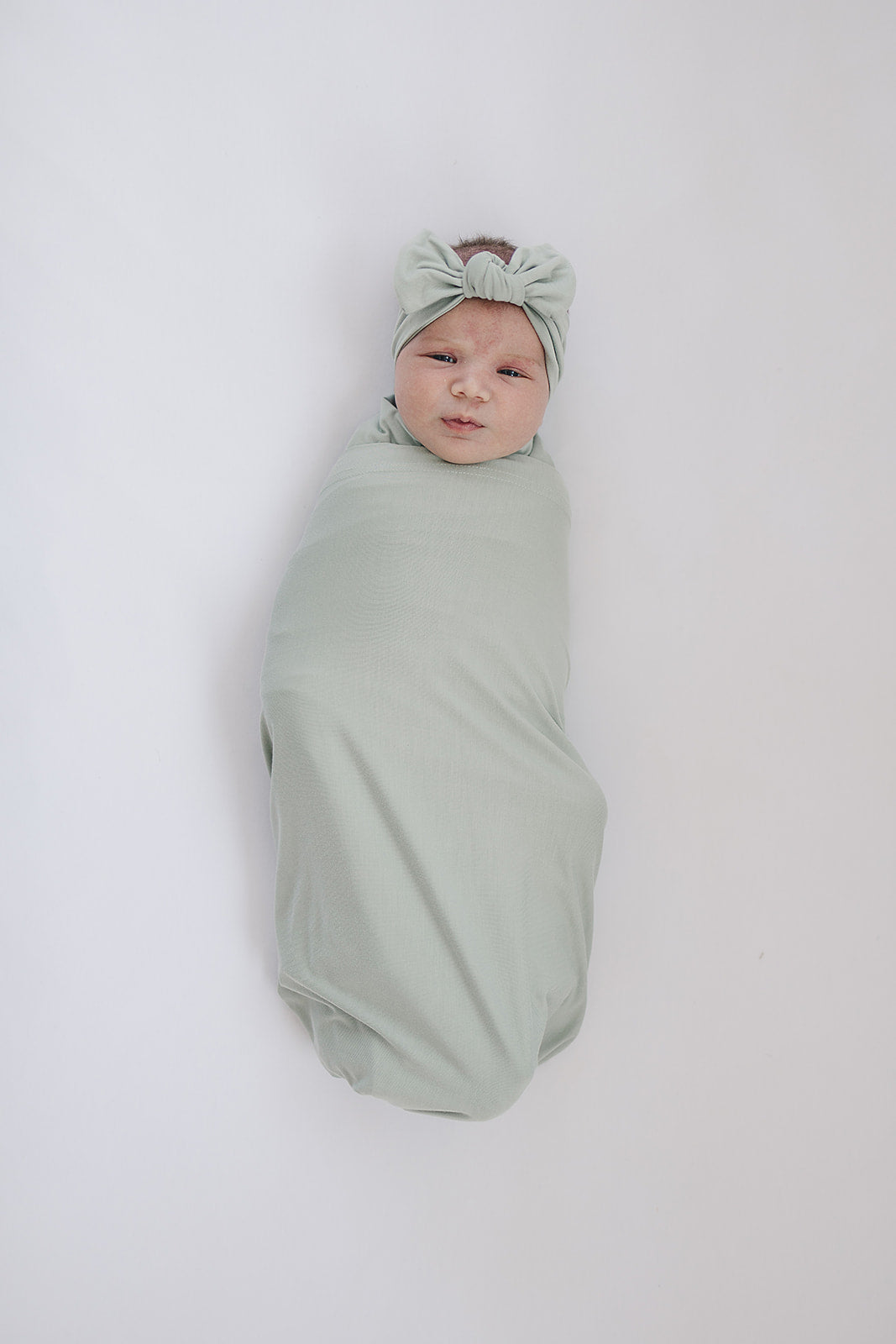 Sage Bamboo Hat OR Head Wrap Set - Ivory Soul