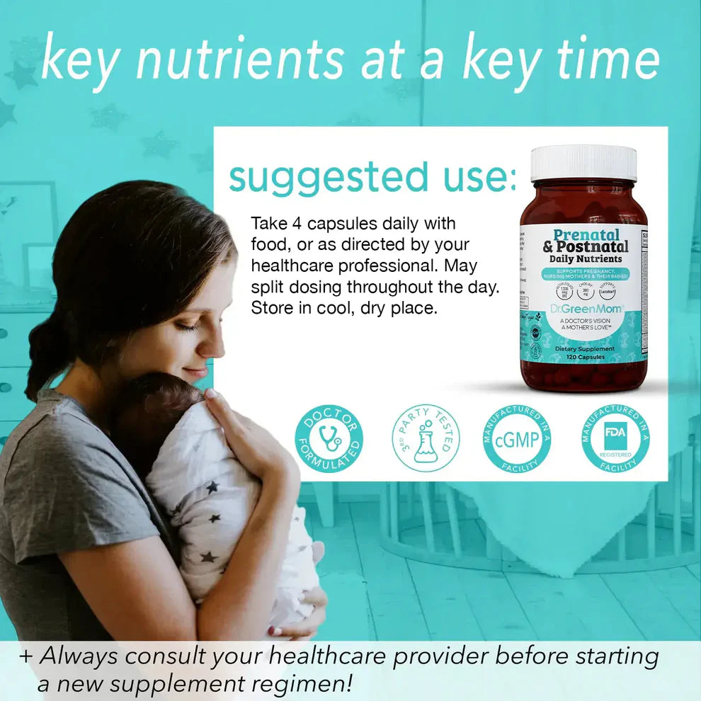 prenatal + postnatal daily nutrients