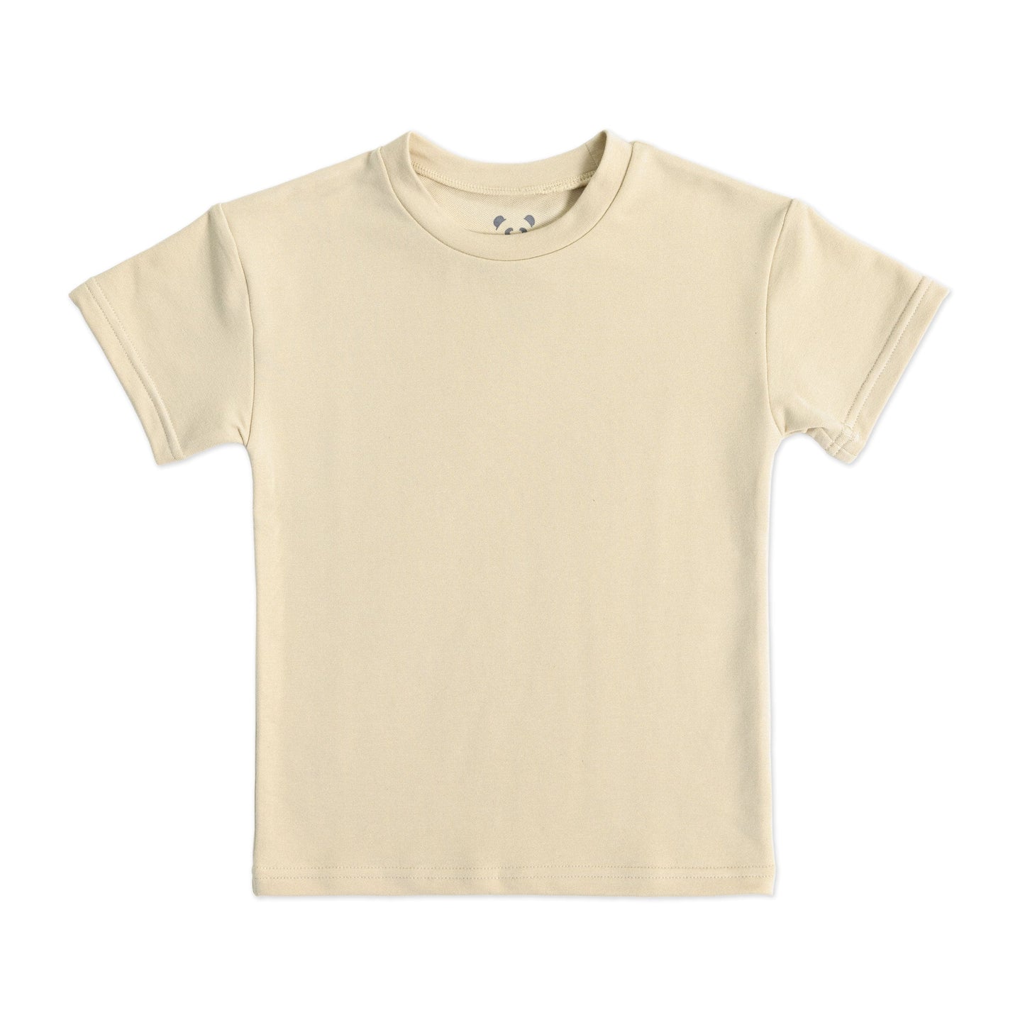 Oat Bamboo Terry Kids Oversized T-Shirt - Ivory Soul