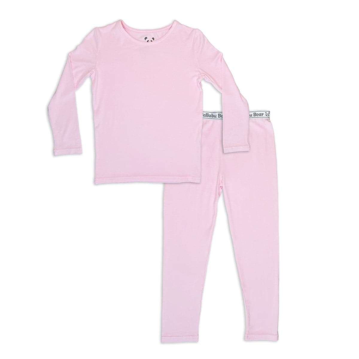 Blush Pink Bamboo Kids Pajamas - Ivory Soul