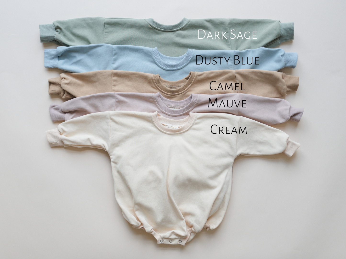 Gameday Sweatshirt Romper - Ivory Soul