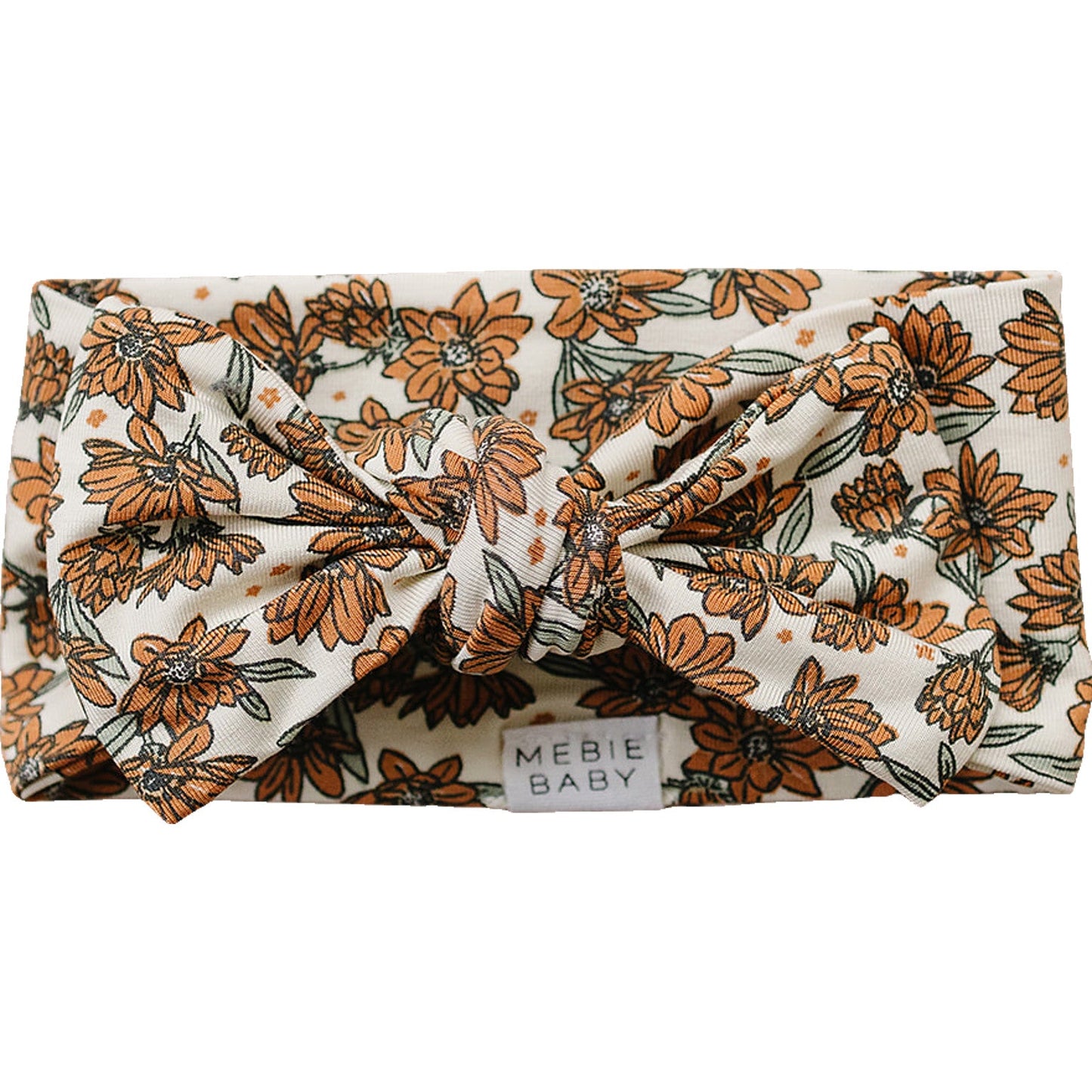 Cream Magnolia Bamboo Head Wrap - Ivory Soul