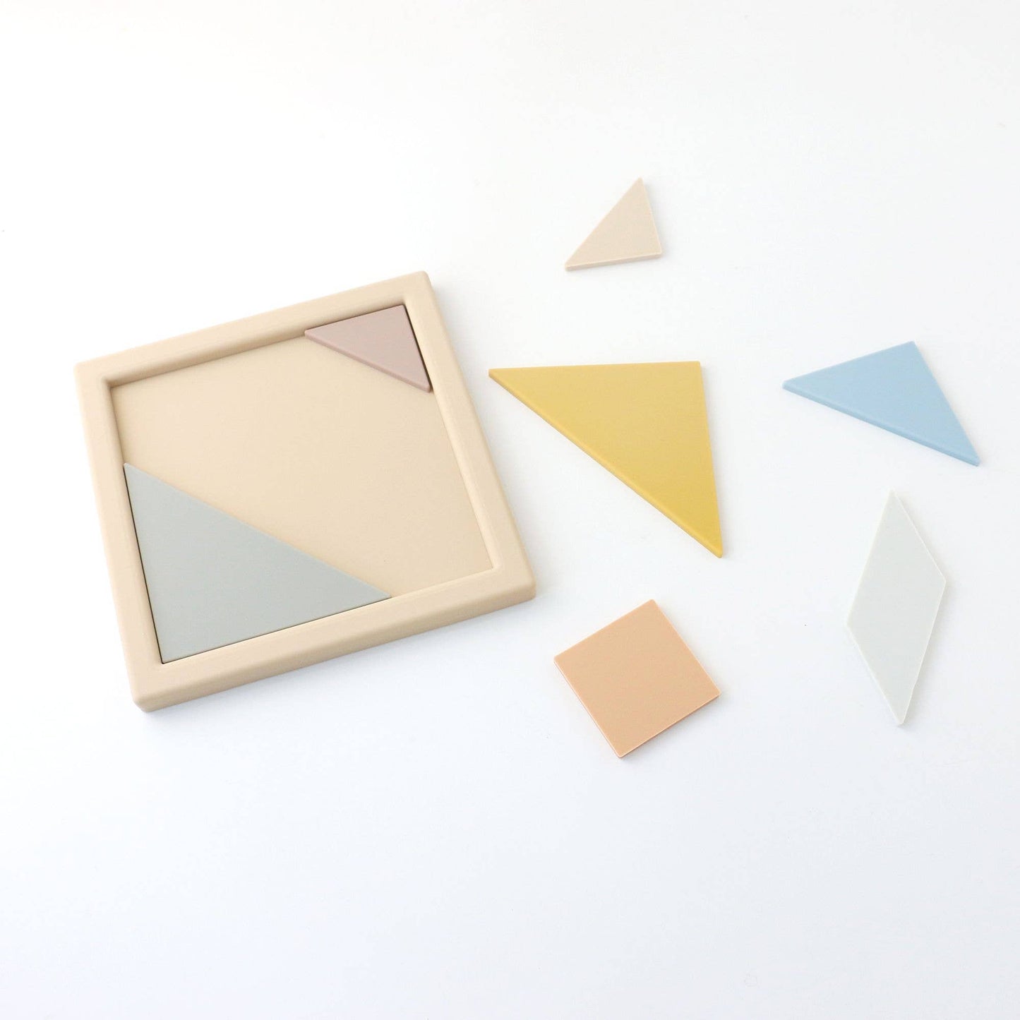 silicone tangram puzzle board