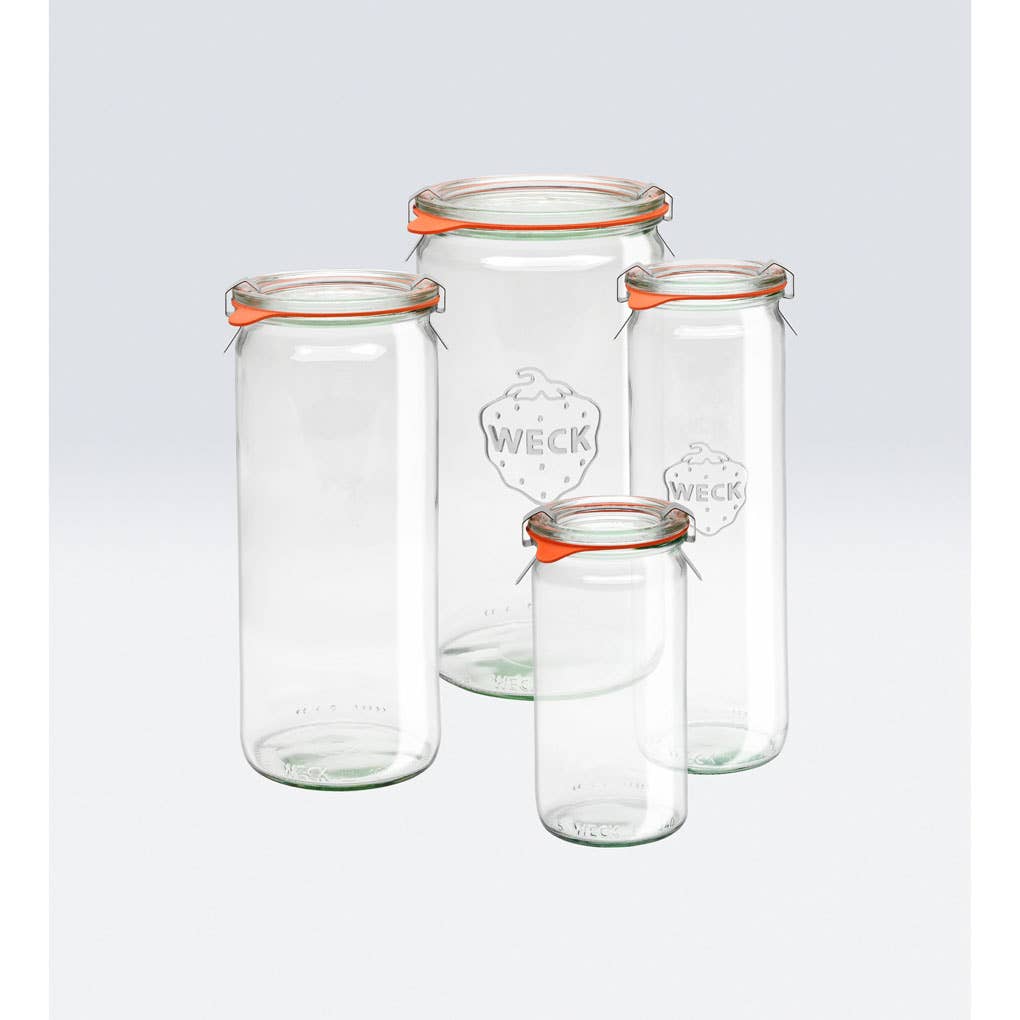 WECK®, cylindrical glass jar, 1590ml