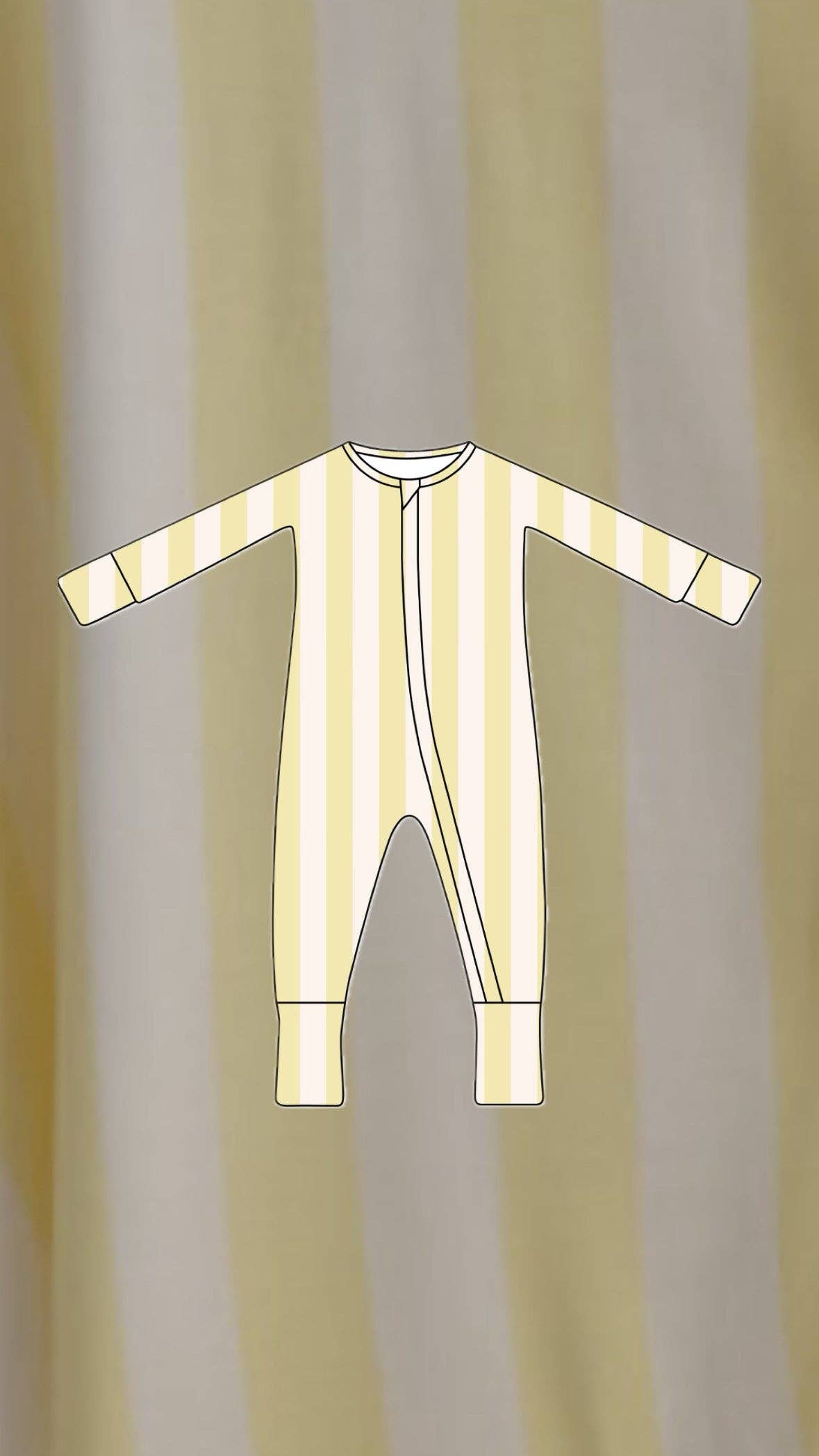 bamboo zip pajamas | butter