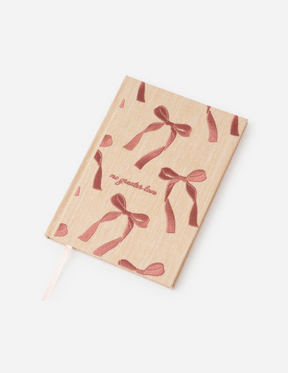 no greater love embroidered planner