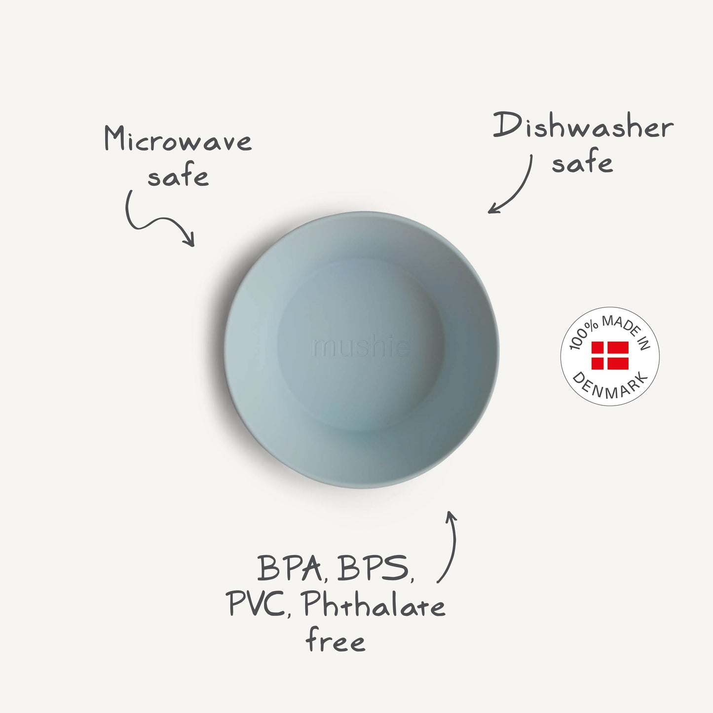 round dinnerware bowl (set of 2) - Ivory Soul