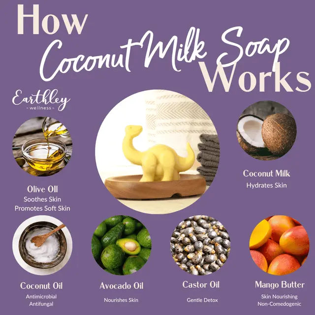 gentle coconut milk soap