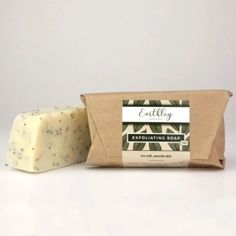 exfoliating soap- for soft, smooth skin - Ivory Soul