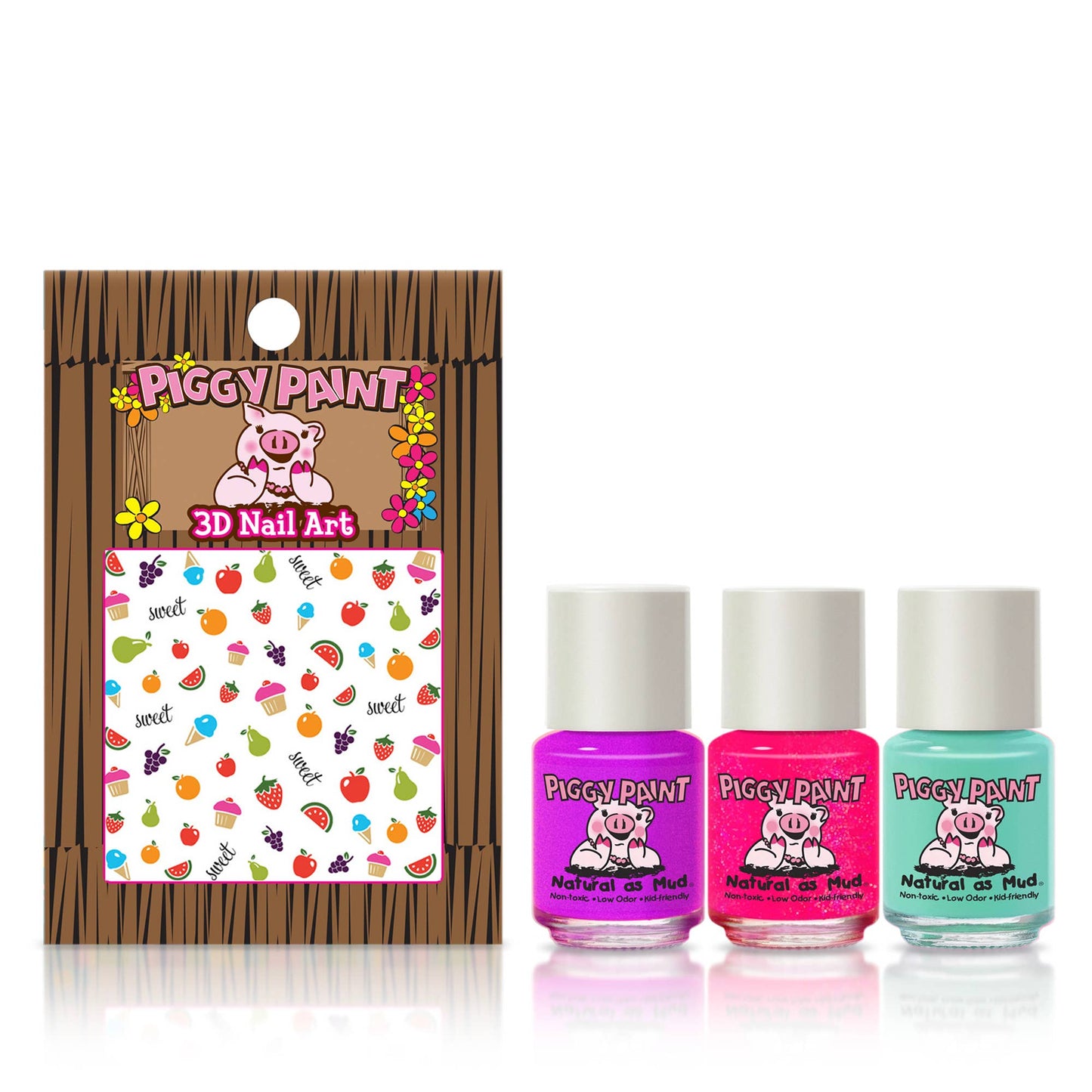 happy hands - piggy paint gift set - Ivory Soul