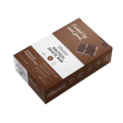 protein snack bars - chocolate chocolate chip