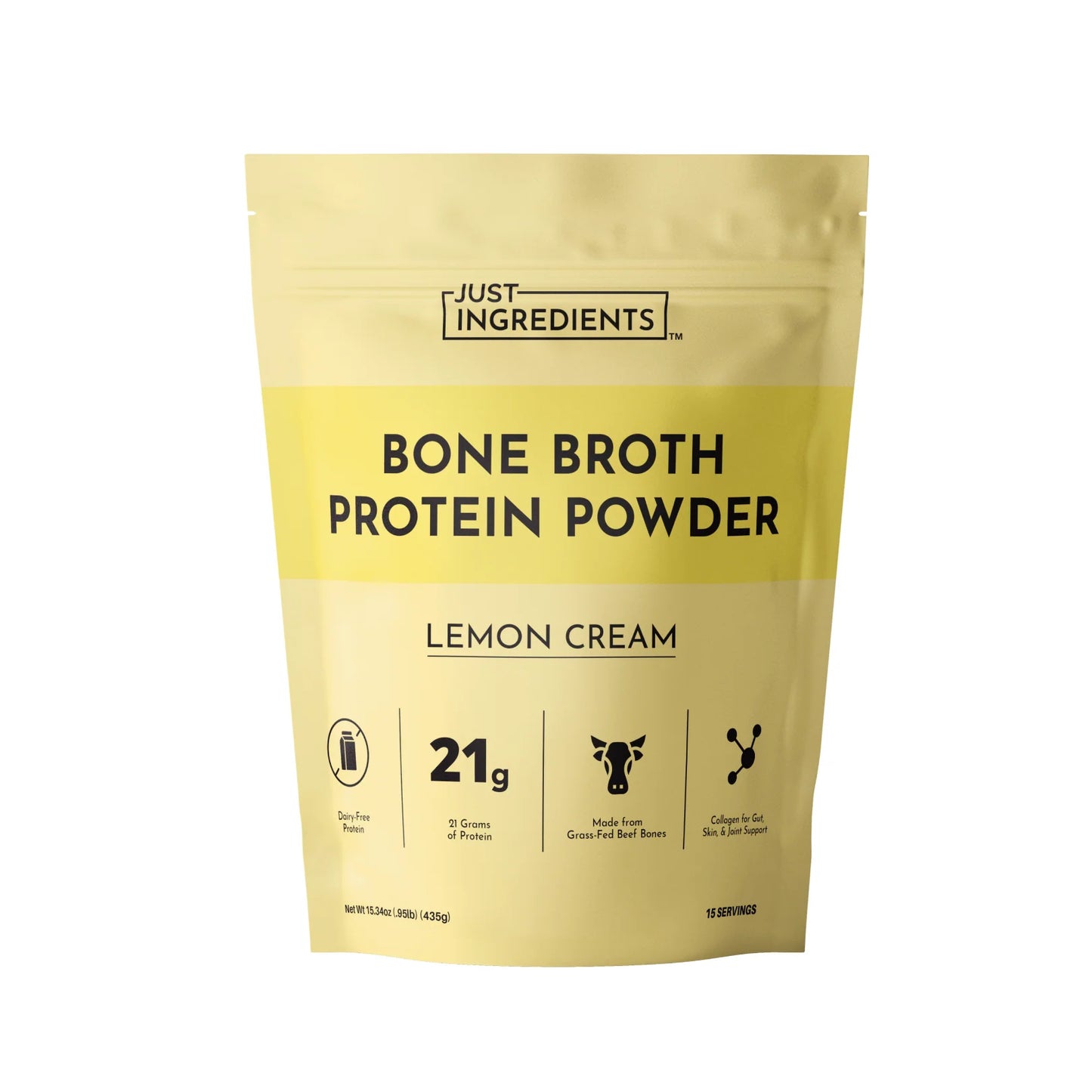 lemon cream bone broth protein powder