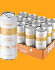 orange pineapple clear protein, 12 pack