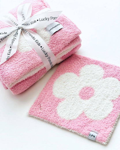 daisy plush lovey | pink