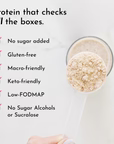 vanilla peanut butter protein + creatine