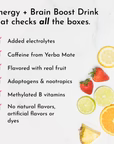 energy + brain boost lemon lime stick