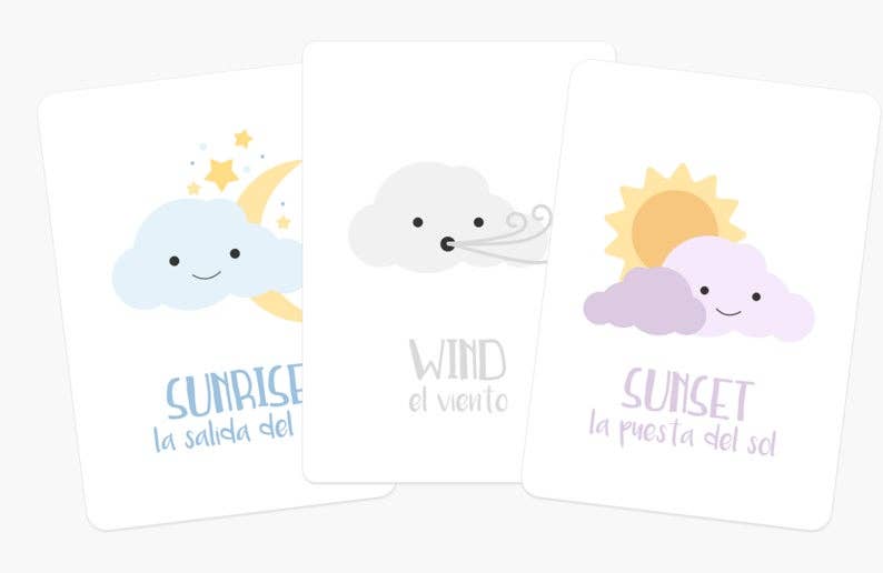 weather flashcards