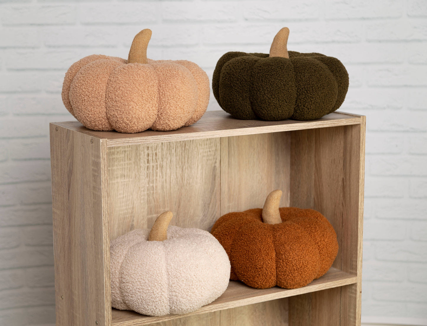 olive green sherpa pumpkin