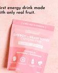 energy + brain boost raspberry lemonade stick
